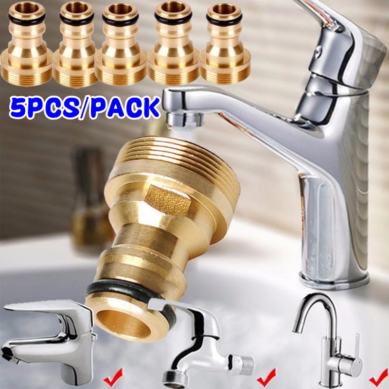 Kitchen Appliances Australia - 1/5 Stuks Universele Messing Tap Keukenadapters