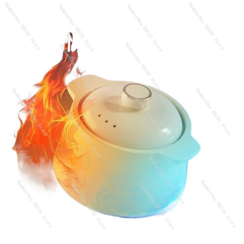 Slow Cooker Ceramic - Elektrische stoofpot, keramische kookpot, hittebestendig, multifunctionele