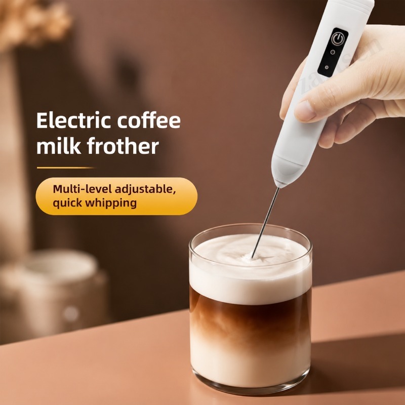 Kitchen Appliances Australia - Elektrische koffiemelkopschuimer, koffiecreamer, handmixer, eierklopper, opschuimer,