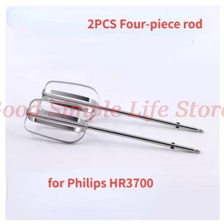 Hand Mixer Electric - 2 Stuks Voor Philips HR3700 Elektrische