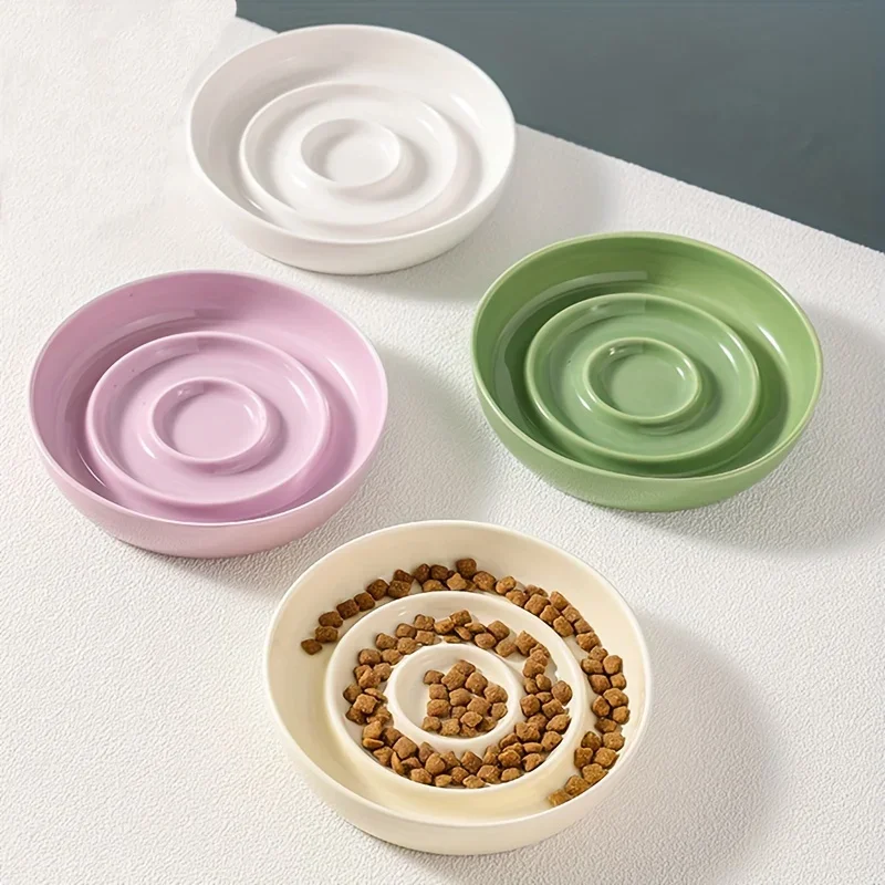 Slow Cooker Ceramic - Nieuwe keramische kat slowfoodkom anti-verstikking kleine