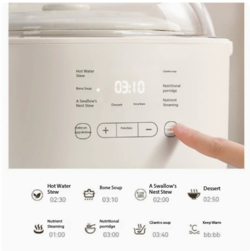4,5L Automatische keramische s - Slow Cooker Ceramic recensie en prijs
