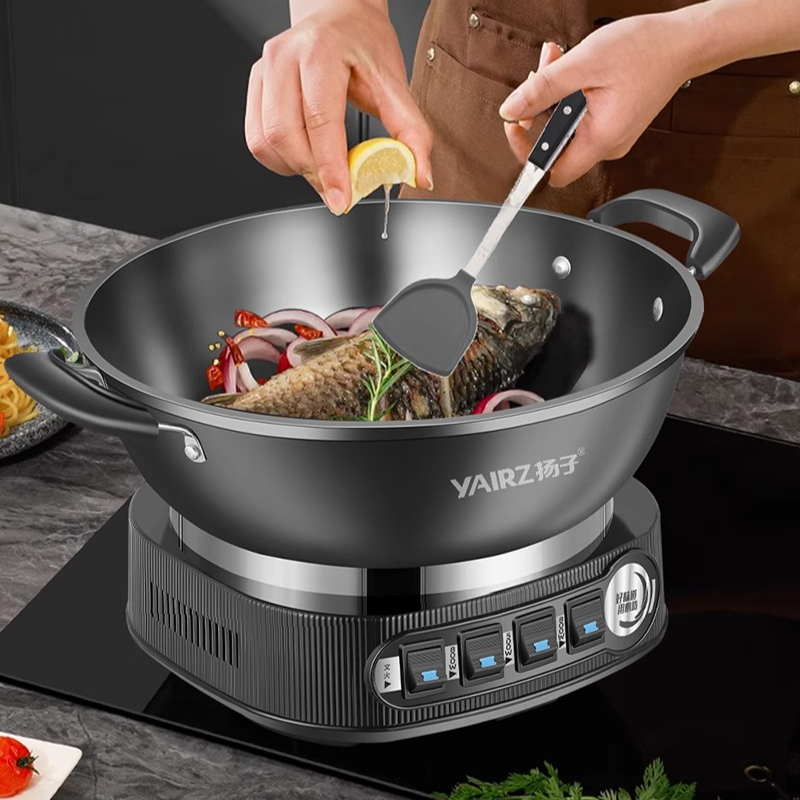 Elektrische koekenpan met anti - Slow Cooker Ceramic recensie en prijs