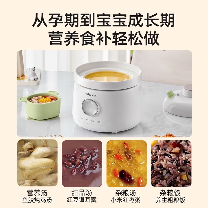 Bear Babyvoeding Fornuis Elekt - Slow Cooker Ceramic recensie en prijs