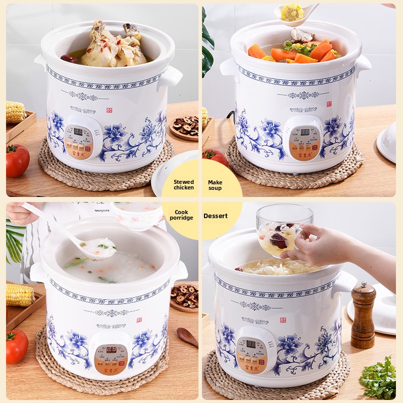 Gezondheidsbehoudende elektris - Slow Cooker Ceramic recensie en prijs