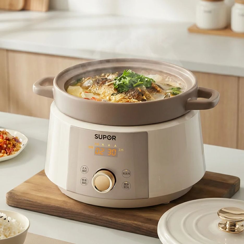 4L keramische huishoudelijke e - Slow Cooker Ceramic recensie en prijs